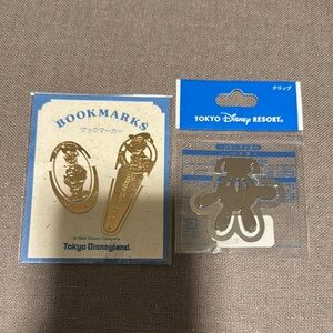 Tokyo Disneyland Gold Bookmarks